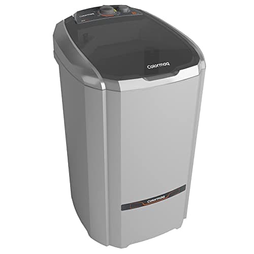 Máquina de lavar roupa semi-automática Colormaq Tanquinho 20kg LCS20 prata