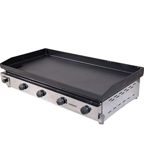 Chapa Bifeteira a Gás 100cm C100 Venâncio - Prata - Retangular - Ideal para uso em bares, restaurantes, lanchonetes, food trucks ou em casa