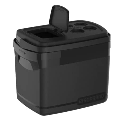 Caixa Térmica Cooler 32 L Preto Tropical - Soprano