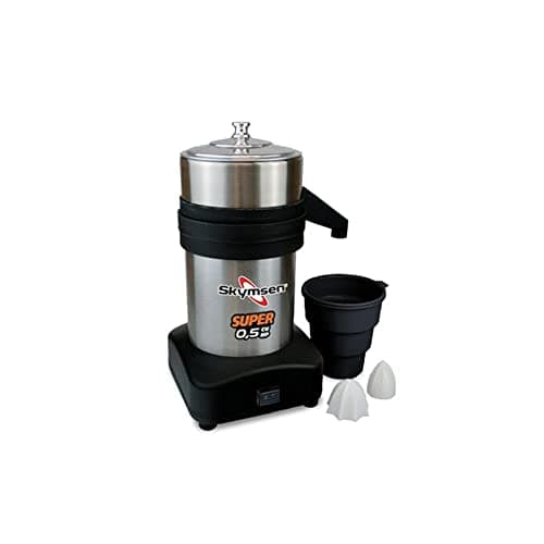 Extrator de sucos Skymsen Inox Esb-super 1/2cv em aço inoxidável com acessórios