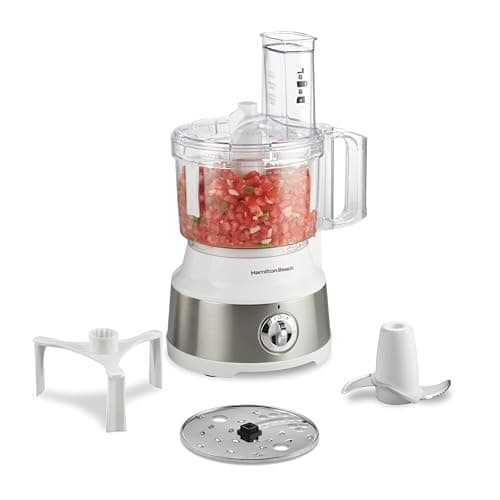 Processador de Alimentos - 10 xícaras, 450W, Branco por Hamilton Beach