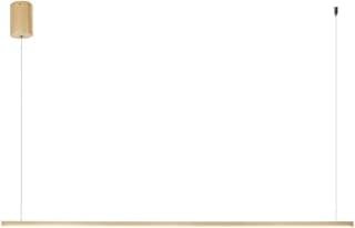 Pendente Led Linear Retangular Dourado 4000k 100cm Pd2097