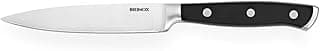 Faca de Cozinha Brinox Infinity Lâmina Aço Inox 5" Cabo Preto