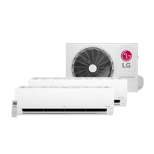Ar condicionado bi split LG Dual Inverter 2x9000 BTU/h com controle remoto