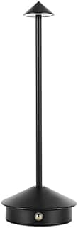 Luminária portátil Geonav Flare LUMI01BK preta com interruptor touch