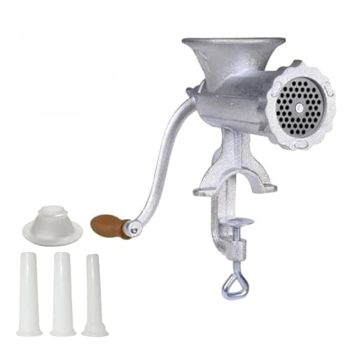 Moedor de Carne, Ervas e Preparo de Linguças N°10 Manual de Ferro Fundido Dasshaus – Desmontável e Prático