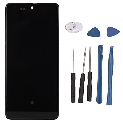 Montagem de tela de telefone móvel para Galaxy A71 A715F, substituição de digitador de tela de toque de LCD para Galaxy A71 A715 A715F para telefones celulares SM 715F