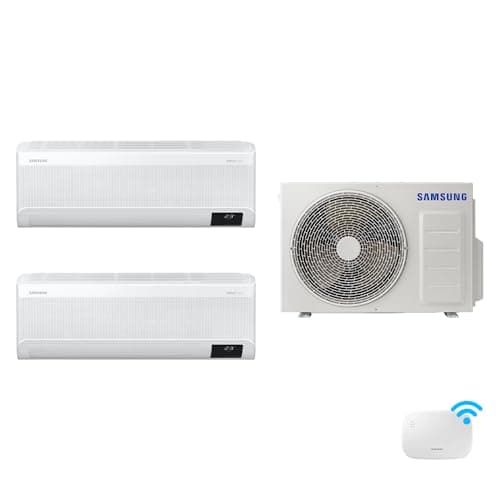 Samsung Bi-Split WindFree 18.000 BTUs (Hi Wall 2x12.000) Quente/Frio com WiFi - 220V