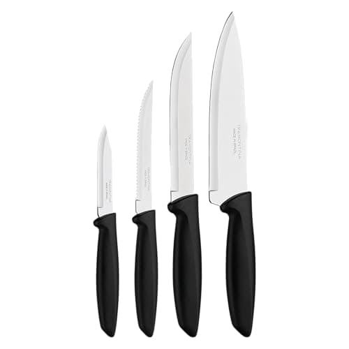 Conjunto de facas Tramontina Plenus Preto 4 peças