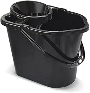 Balde Espremedor Para Limpeza Com Alça 14 L Preto Arqplast