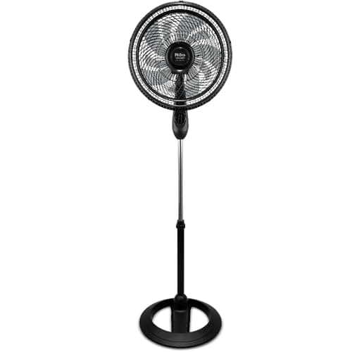 Ventilador de coluna Philco Mega Turbo 40, 10 pás, 160W, diâmetro 40 cm, preto