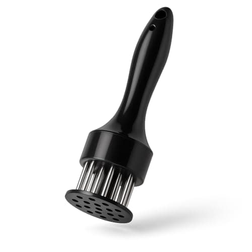 Amaciador de Carne com 16 Agulhas Inox Premium | Dupla Face Precisa | Maciez & Sabor