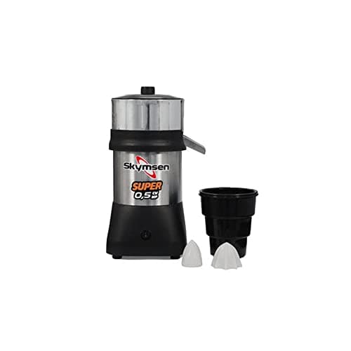 Extrator de Suco Aço Inox 0,5 CV Bivolt Skymsen com filtros e copo