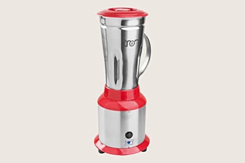Liquidificador industrial profissional Master Vermelho com copo em aço inoxidável 1,5L 800W 220V