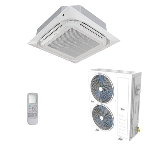 Ar-condicionado split cassete Philco 4 vias inverter eco R-32, 55.000 BTUs, frio, 220V bifásico