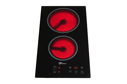 FISCHER COOKTOP ELÉTRICO TOUCH 2 BOCAS MESA VITROCERÂMICA PRETO 220V - 30004-73474
