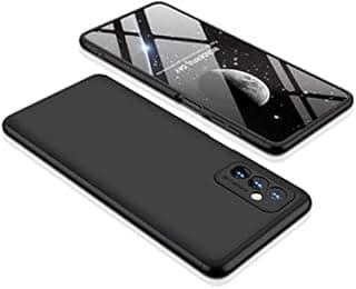 Capa Capinha Anti Impacto 360 Para Samsung Galaxy M52 5g com Tela de 6.7" Polegadas Case Acr�lica Fosca Acabamento Slim Macio (Preta)