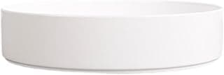 Vaso japonês branco de 23cm para arranjos florais