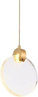 Lustre Pendente Nordecor Zoe 2412 Dourado Led Bivolt