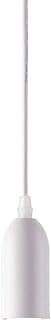 Luminária pendente branca Taschibra Dot Metal Longo 15050652, 40W, E27