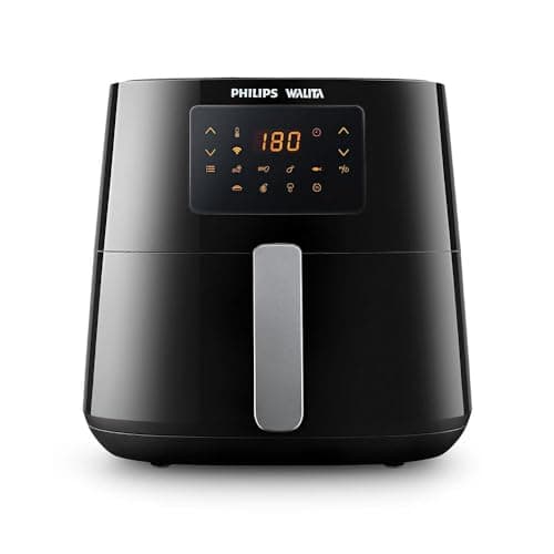 Fritadeira Airfryer Essential XL Conectada Philips Walita, 6.2L, 2000W, 220V, preta