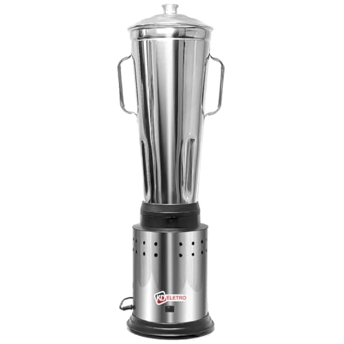 Liquidificador Industrial 8 Litros BIVOLT Baixa Rotação Inox