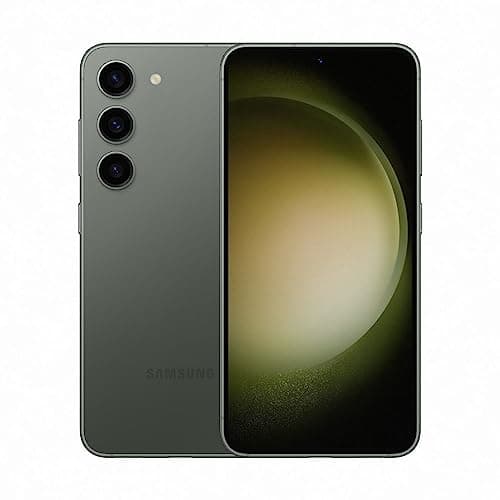 Samsung Galaxy S23+ 5G 256GB, cor verde, câmera tripla, lateral