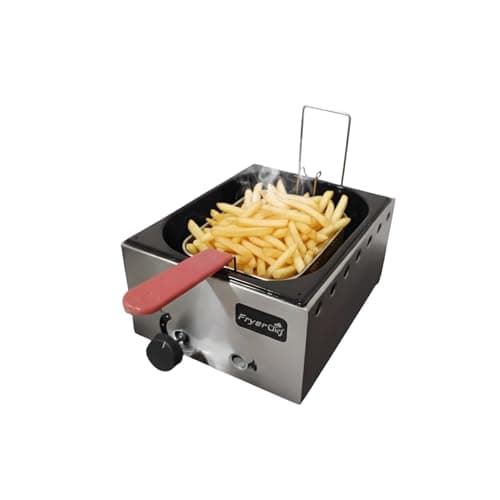 Fritadeira a Gás Profissional 5 Litros 1 Cuba Baixa Pressão