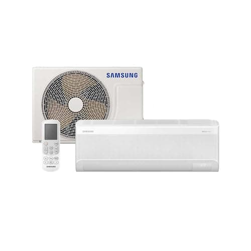 Ar-condicionado Split Inverter Samsung WindFree AI 12.000 BTUs Frio Sem Vento AR12DYFAAWKNAZ 220V branco