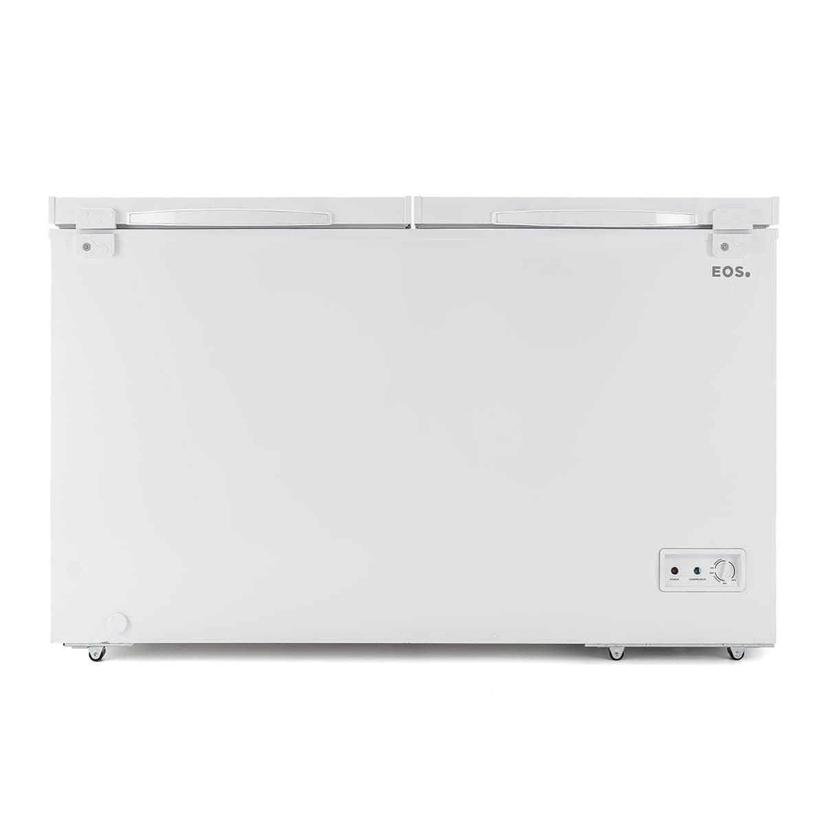 Freezer e Conservador Horizontal EOS 380 Litros EcoGelo Duas Portas EFH500XX 110V