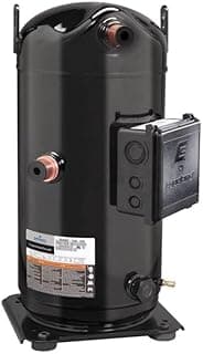 Compressor Scroll Copeland 60000BTUs 5.0TR ZR57KETF752E 380V trifásico preto