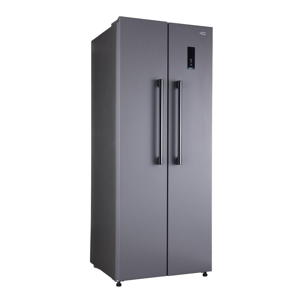 Geladeira Refrigerador HQ Frost Free Side By Side 460 Litros Cinza HQ-460SBSFF (127V)