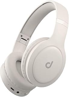 Fone de ouvido over-ear branco Dapon H02d Bluetooth 5.1