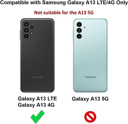 Capa transparente resistente para Samsung Galaxy A13 4G