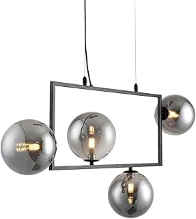 Lustre Pendente Nordecor Modular Jabuticaba 2380 Preto G9 Bivolt