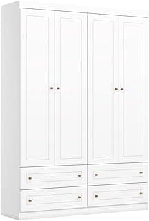 Guarda Roupa Infantil 04 Portas 04 Gavetas Americano Henn