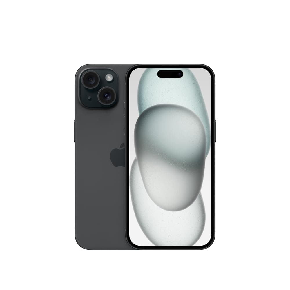 Smartphone Apple Iphone 15 Dynamic Island Câmera 48MP 128 GB Preto Compatível com Esim