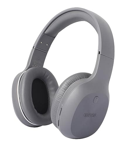 Edifier Fone de ouvido Bluetooth 5.1 W600BT - Cinza Escuro, Pequeno