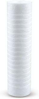Refil de filtro de água branco em rolo, 25 micras, 9.3/4 polegadas, para caixa d'água