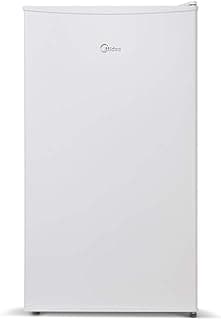 Frigobar Midea 93L branco com logotipo frontal