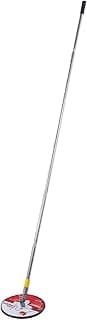 Luocute Lixadeira de Poste, Kit de Lixadeira de Drywall Ajustável de 9 Polegadas Com 25 Folhas de Lixa 80 100 120 180 240 Grão e Cabeça Giratória, para Preparação de Pintura de Parede de