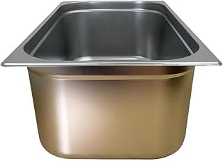 Cuba Gastronômica em Aço Inox, para Buffet e Rechaud, 30 Litros, Prateado, GN 1/1, 200mm de Profundidade