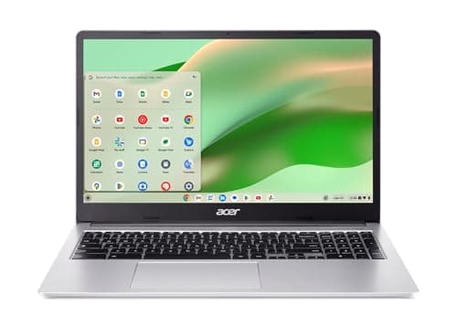 Acer Laptop Chromebook 315 | Intel Celeron N4500 | Tela IPS Full HD de 15,6 polegadas | Intel UHD Graphics | 4GB LPDDR4X | 64GB eMMC | Intel Wi-Fi 6 | DTS Audio | USB Tipo-C | Chrome OS |