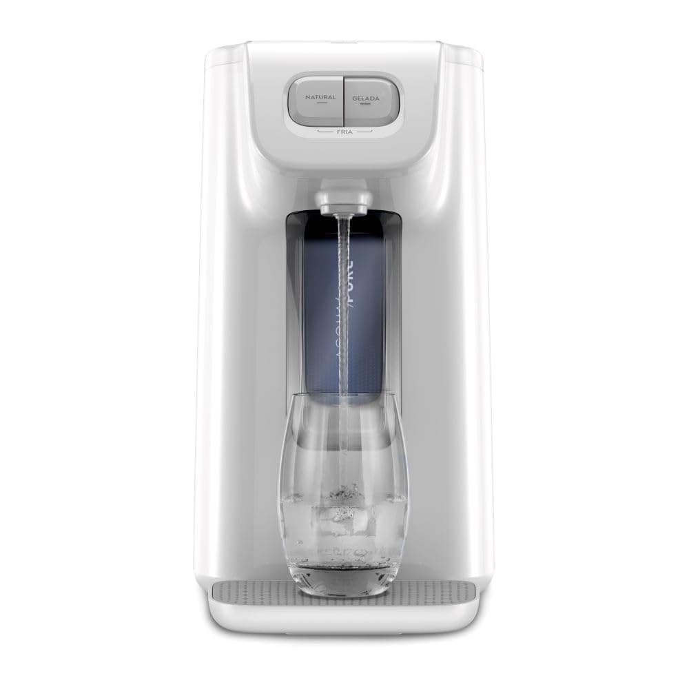 Electrolux Purificador de Água Gelada Fria e Natural Motor Compressor reservatorio de 1,7L total Alerta troca de Filtro refil 6 meses ou 3000l Branco PC01B 220V