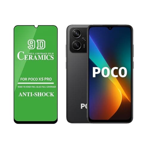 1 ou 3 Películas de Cerâmica 9D Para Todos Modelos Poco: C50 C51 C61 F4 F6 F5 M2 M3 M6 X5 X6 PRO PLUS (1, Transparente, X5)