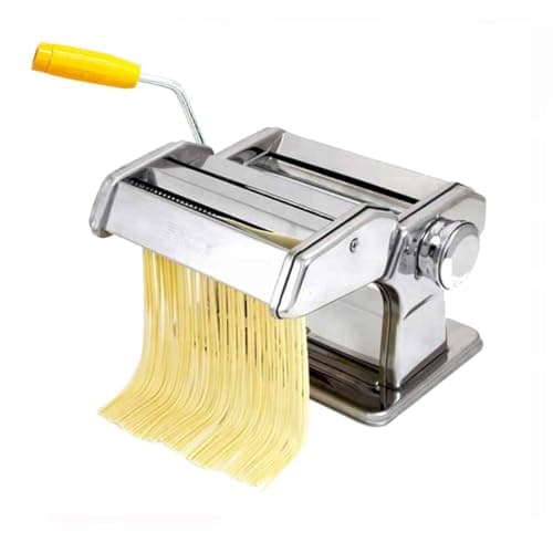Máquina de macarrão 3 massas lasanha removível cilindro inox em aço inoxidável
