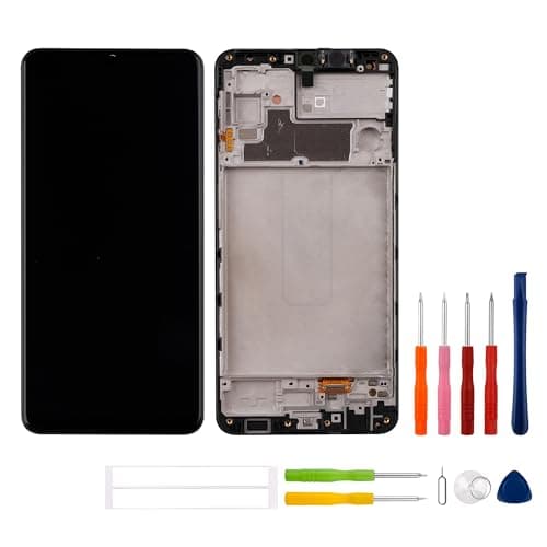 Tela LCD compatível com Galaxy M32 com ferramentas de reparo