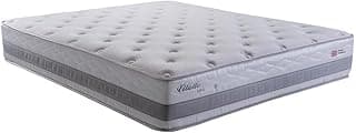 Herval Vitalle Colchão Queen Size com Molas Maxspring, Branco e Cinza, 198x158x31 cm, Suporta até 140 kg
