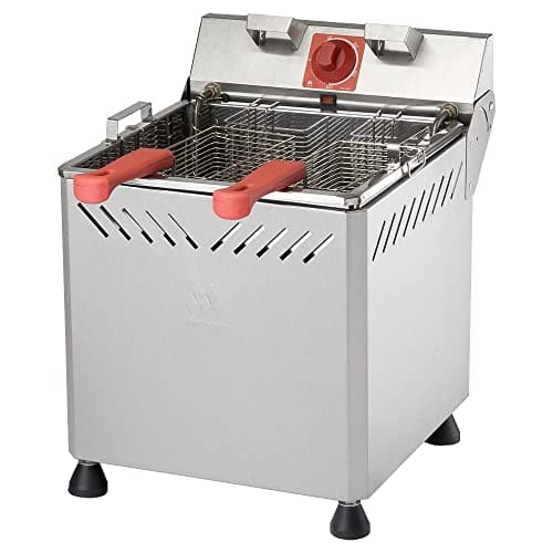 Fritadeira 25 Litros Água e Óleo Marchesoni Inox aço inoxidável