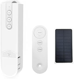 Controle remoto solar com interruptor e painel solar